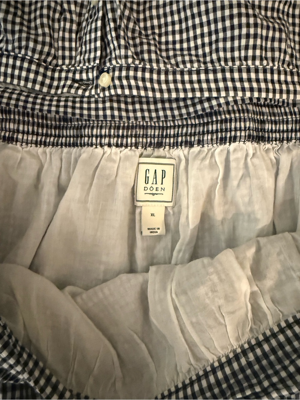 Gap x DOEN Gingham midi set - Picture 4 of 5